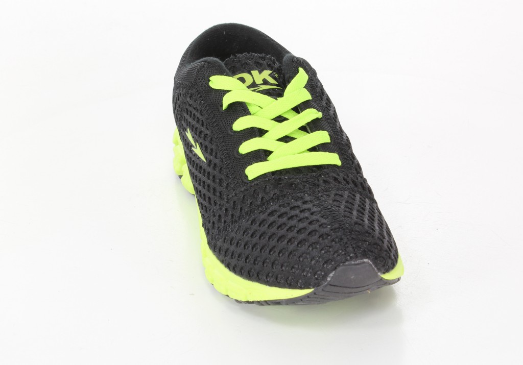 DK Półbuty 314103 Black/Lemon