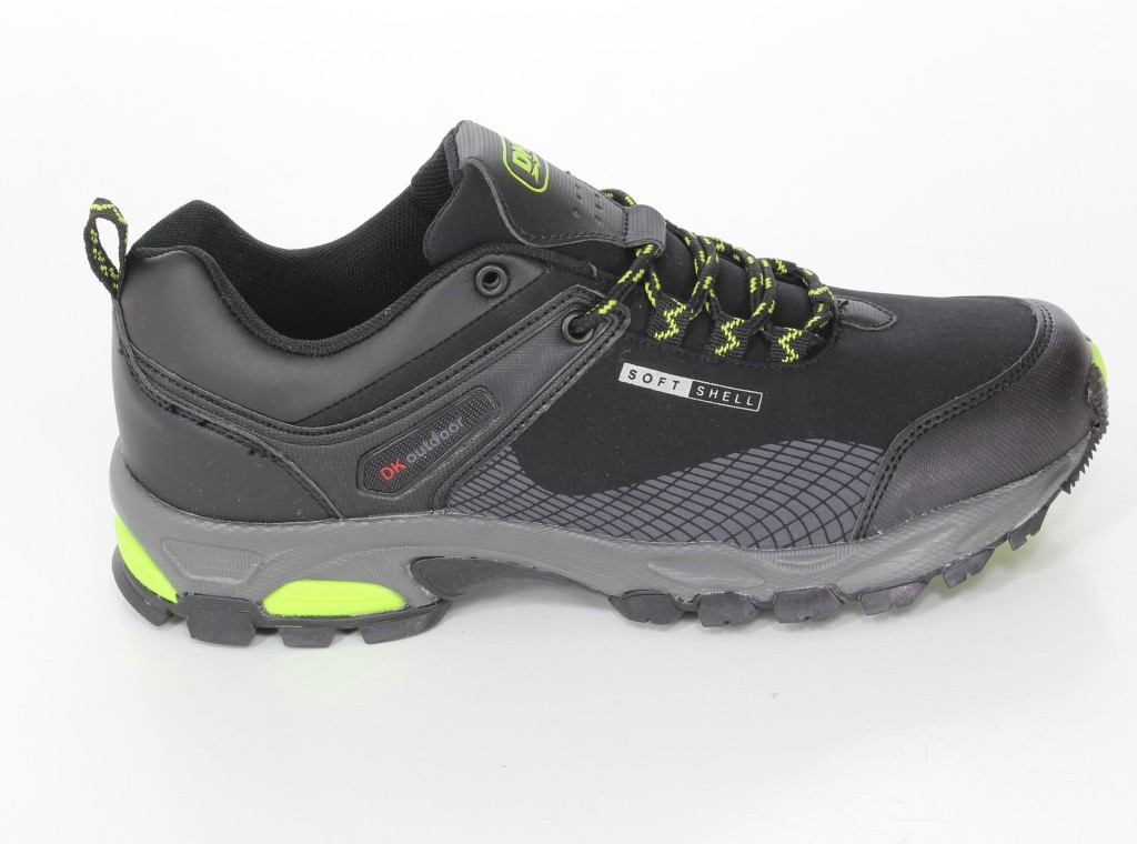 DK Półbuty DK.RW2014 Black/Lemon