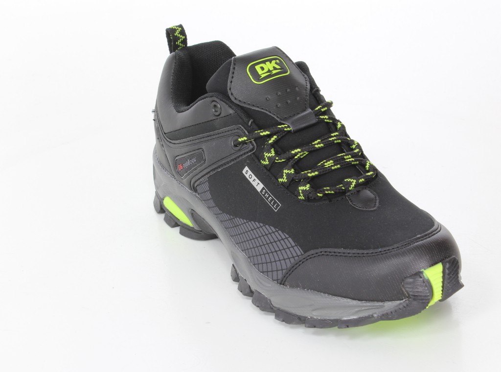 DK Półbuty DK.RW2014 Black/Lemon