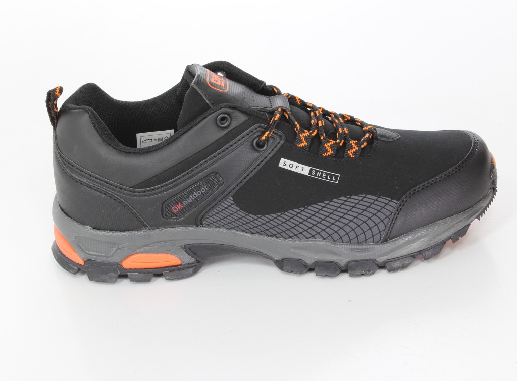 DK Półbuty DK.RW2014 Black/Orange