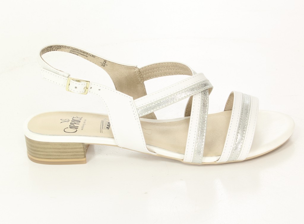 Caprice Sandały 9-28118-24 White Comb