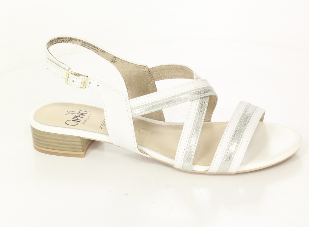 Caprice Sandały 9-28118-24 White Comb