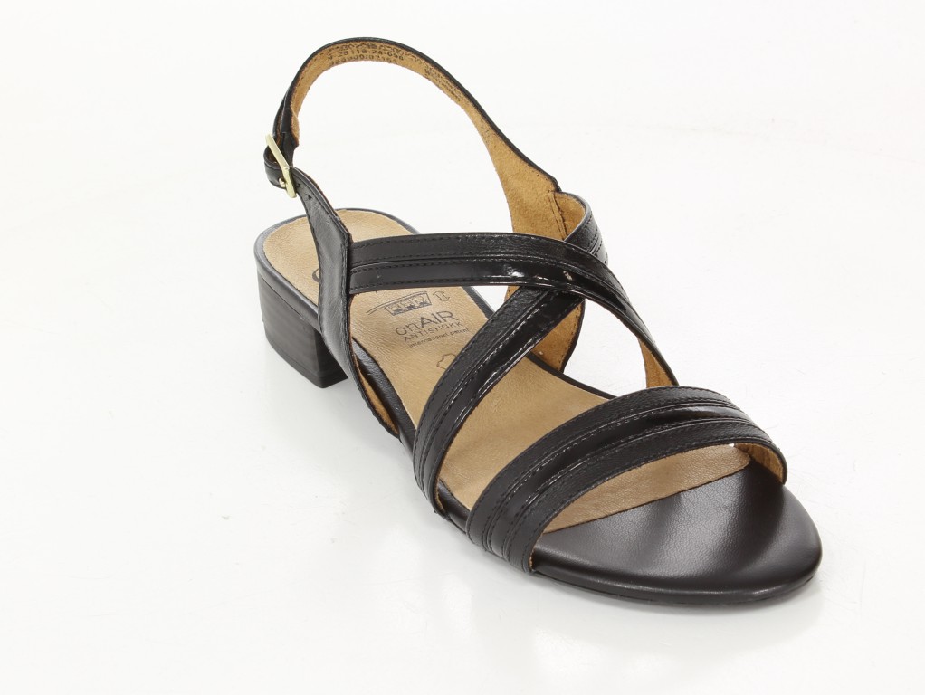 Caprice Sandały 9-28118-24 Black Comb