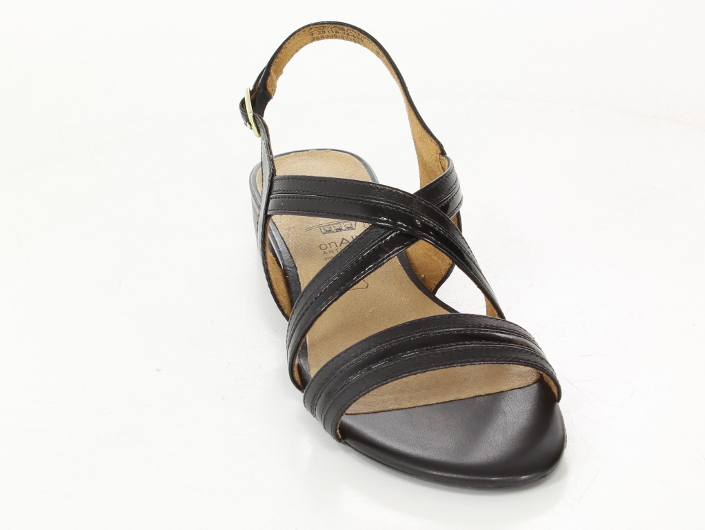 Caprice Sandały 9-28118-24 Black Comb
