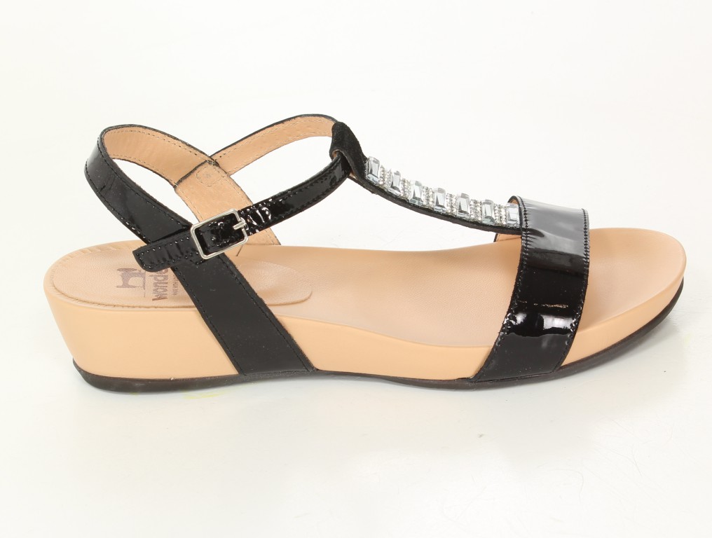 Wonders Sandały B-5926 Charol Negro