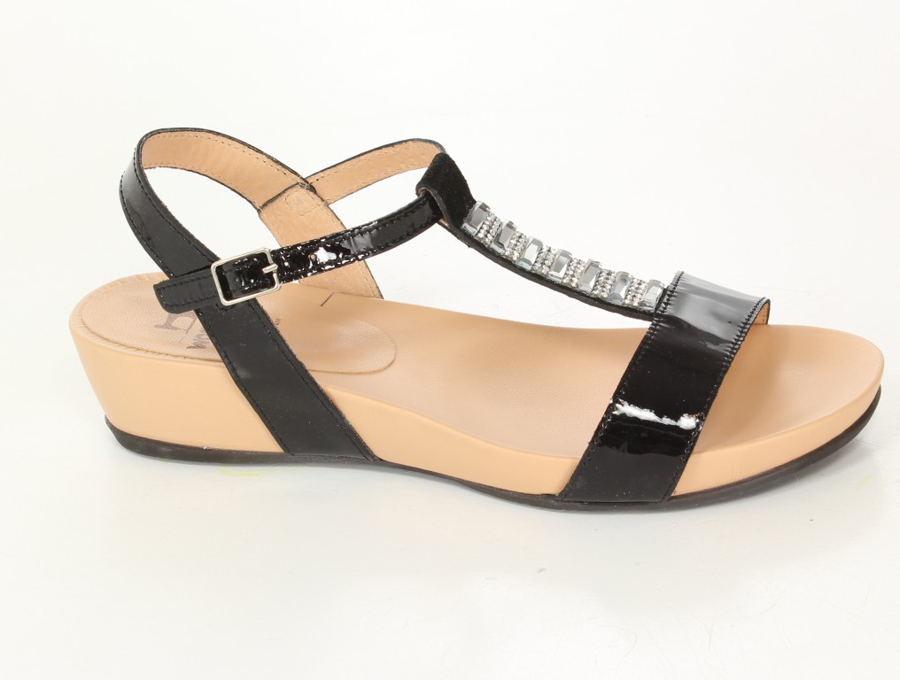 Wonders Sandały B-5926 Charol Negro