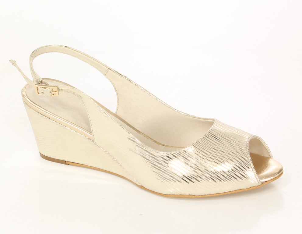 Nico Rarini Sandały 32432-51703 Gold