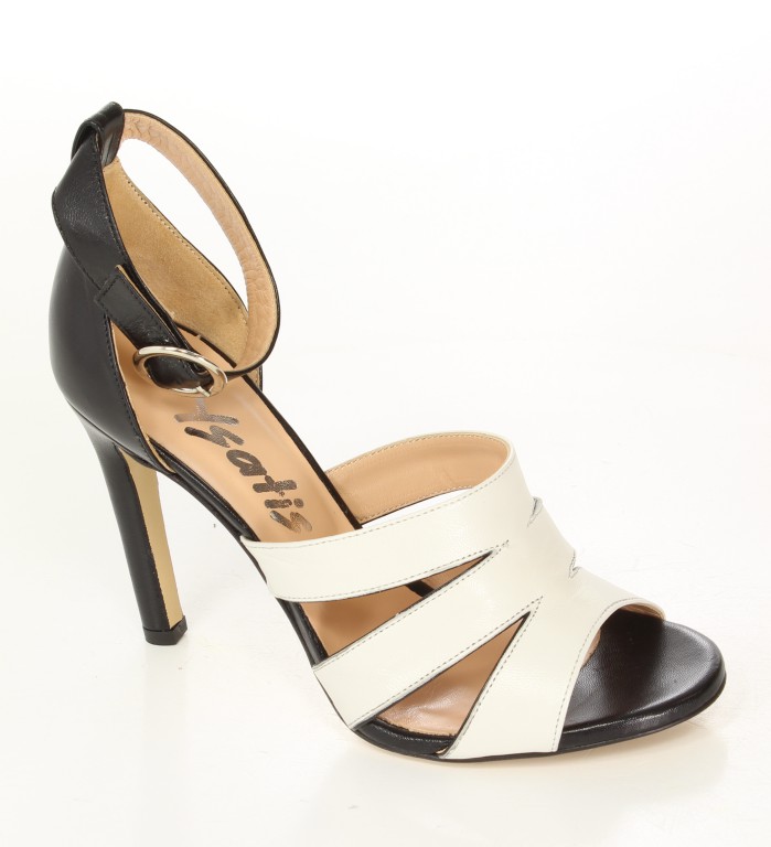 Ysatis Sandały 2031/White-Nero