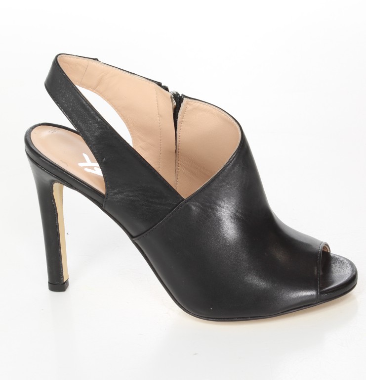 Ysatis Sandały 2037 Vitello Nero