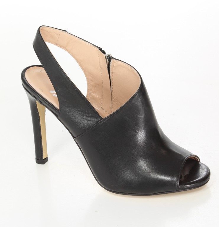 Ysatis Sandały 2037 Vitello Nero