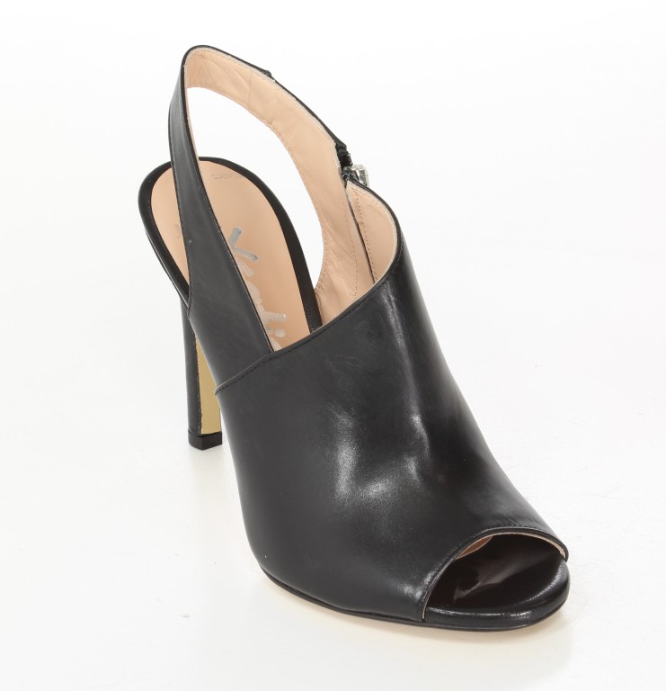 Ysatis Sandały 2037 Vitello Nero