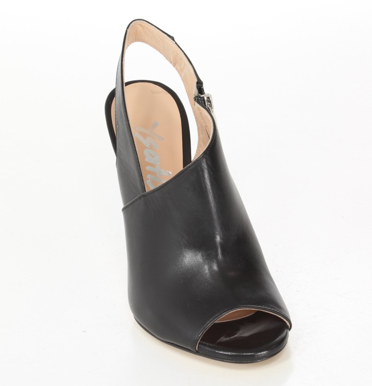 Ysatis Sandały 2037 Vitello Nero