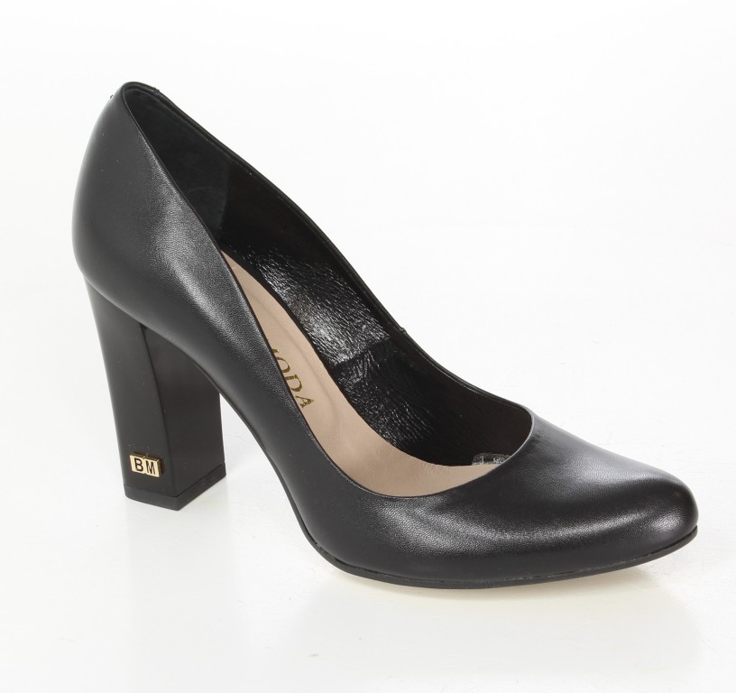 Bravo Moda Czółenka 1240/01 Czarny Lic