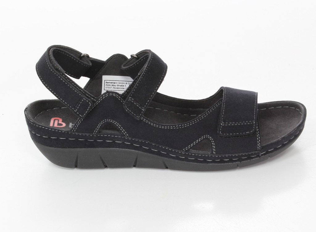 Berkemann Sandały 01320-950 Schwarz