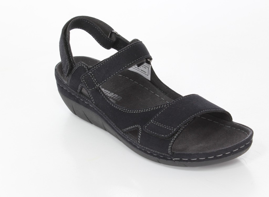 Berkemann Sandały 01320-950 Schwarz
