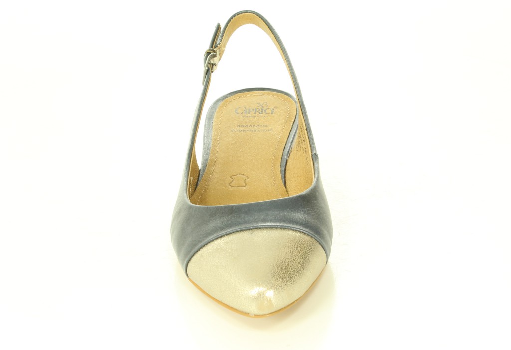 Baleriny Caprice 9-29402-34 Navy-Nappa