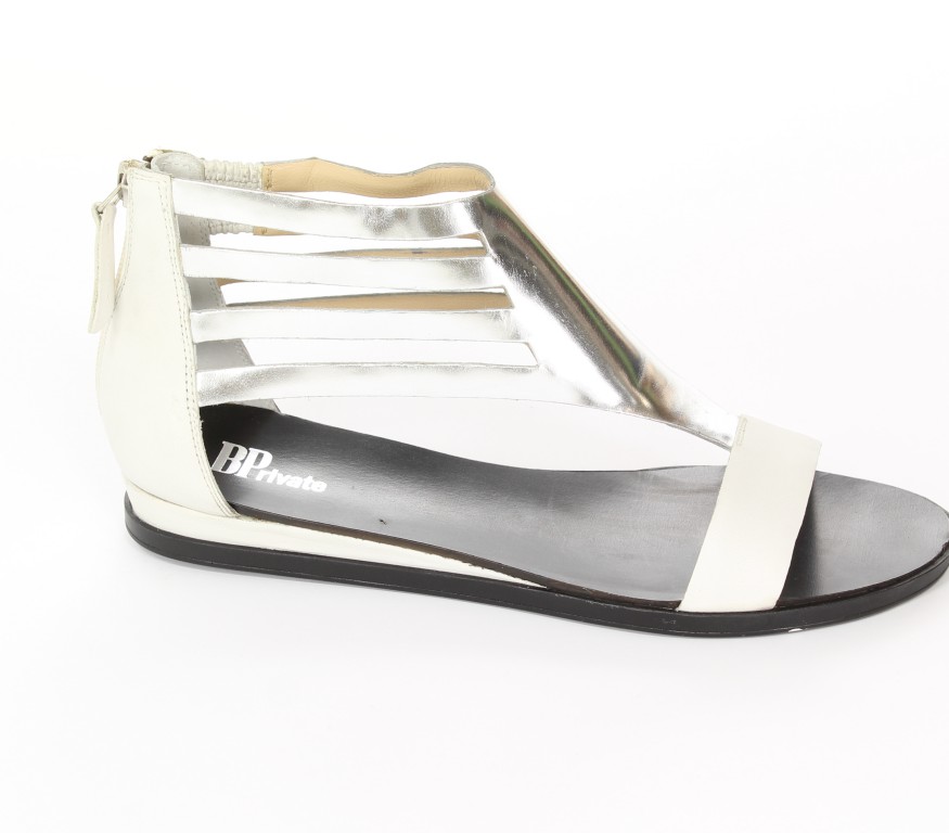 Bruno Premi by BPrivate Sandały A0503X Bianco/Argento