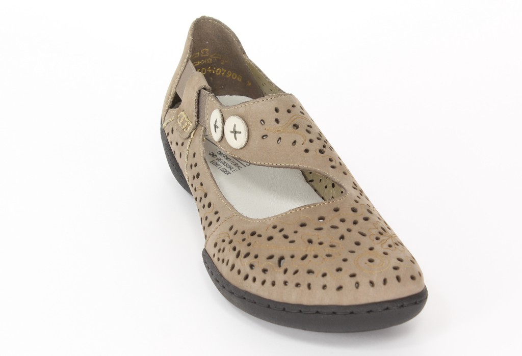 Rieker Baleriny 58867-42 Grey