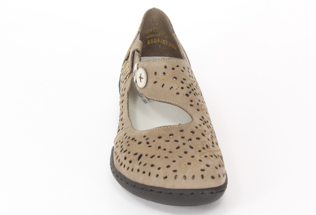 Rieker Baleriny 58867-42 Grey