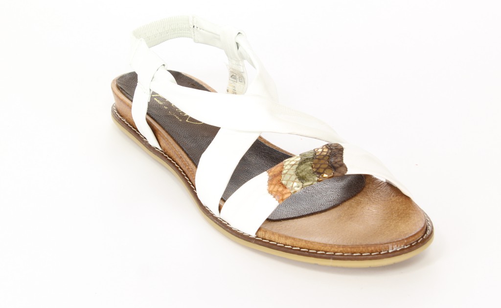 Presso Sandały B3933 Bianco Multicue Ro