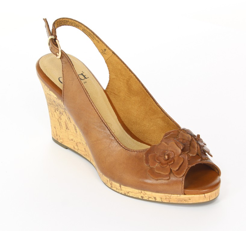 Caprice Sandały 9-28305-34 Cognac