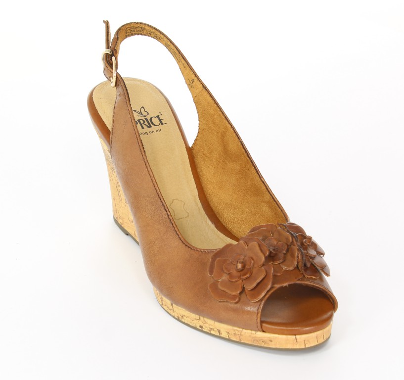 Caprice Sandały 9-28305-34 Cognac
