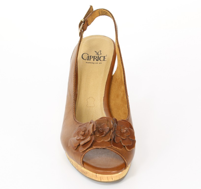 Caprice Sandały 9-28305-34 Cognac