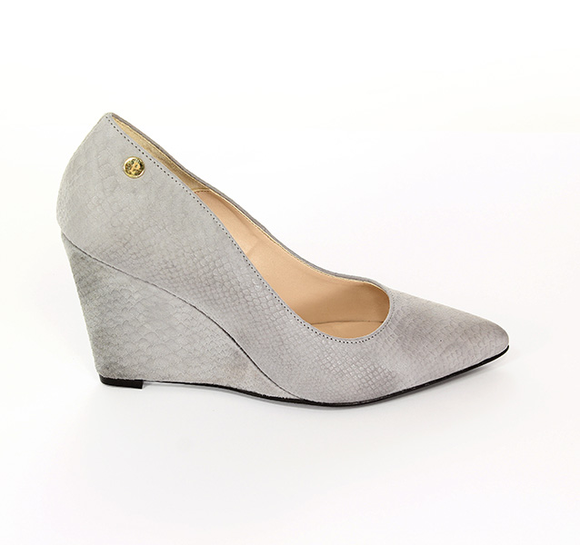 Paolo Parma Czółenka 253 KK Szary