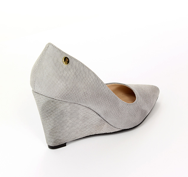 Paolo Parma Czółenka 253 KK Szary