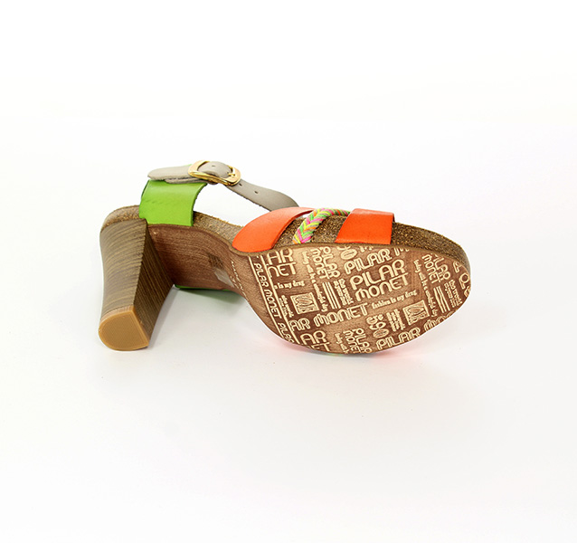 Pilar Monet Sandały 54700 Multicolor