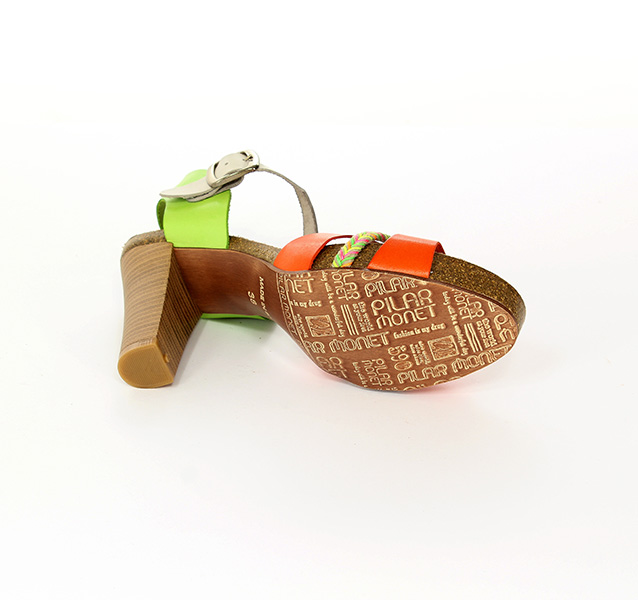 Pilar Monet Sandały 54700 Multicolor/S
