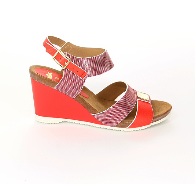 Nik Sandały 07-0204-002 Czerwony 