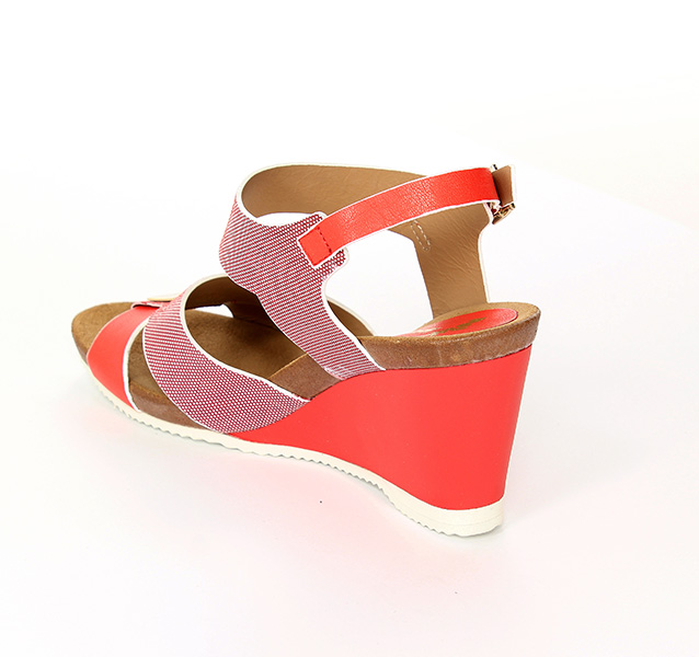 Nik Sandały 07-0204-002 Czerwony 