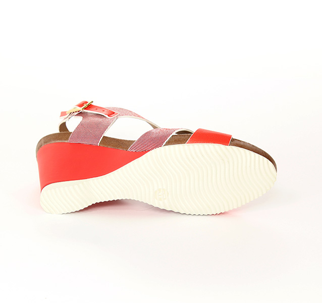 Nik Sandały 07-0204-002 Czerwony 