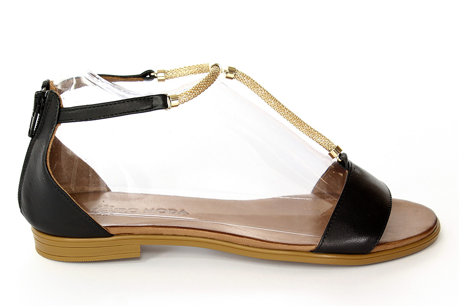Mr.Tops Sandały 2082 Nero/Gold
