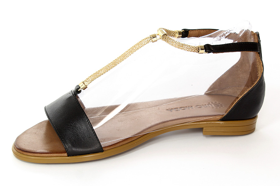 Mr.Tops Sandały 2082 Nero/Gold