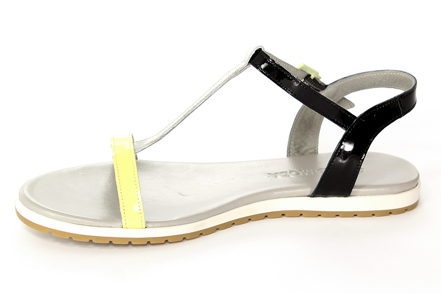 Mr.Tops Sandały 2083 Negro/Lemon/Grigio