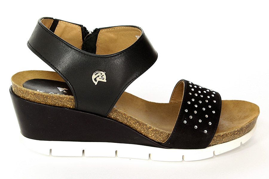 Karino Sandały 1266/090-P Czarny