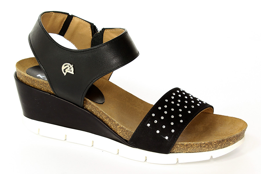 Karino Sandały 1266/090-P Czarny