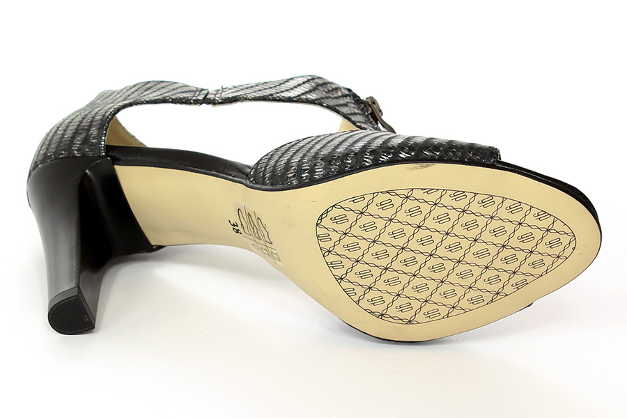 Eksbut Sandały 35-3623-C21 Czarny/Srebro