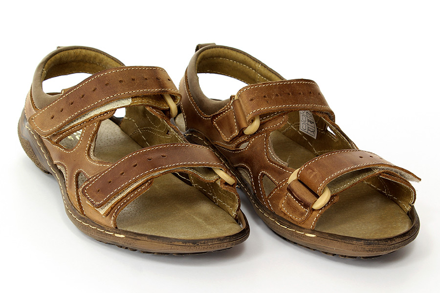 Enzo Peruzzi Sandały 552/613 Brąz