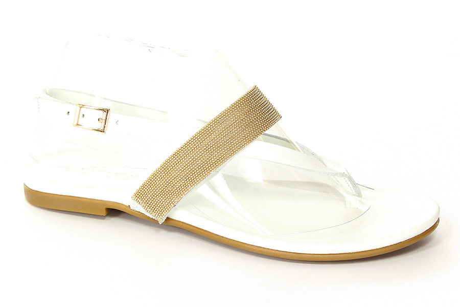 Inuovo Sandały 5109 Cannes/ White L