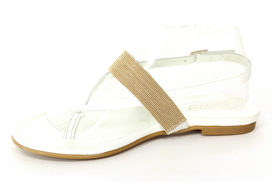 Inuovo Sandały 5109 Cannes/ White L