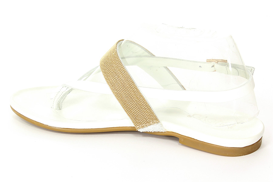 Inuovo Sandały 5109 Cannes/ White L