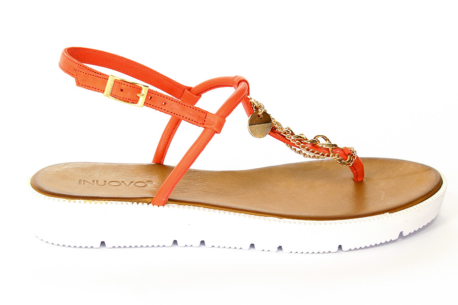 Inuovo Sandały 5195 Melon/Red L