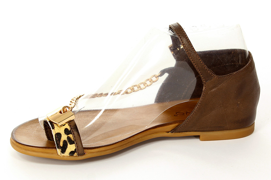 Inuovo Sandały 5280 Cairc Leop/Dark B