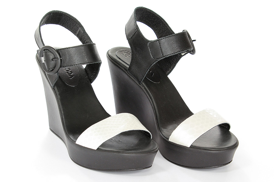 Mr.Tops Sandały 2071 Nero/Zebra
