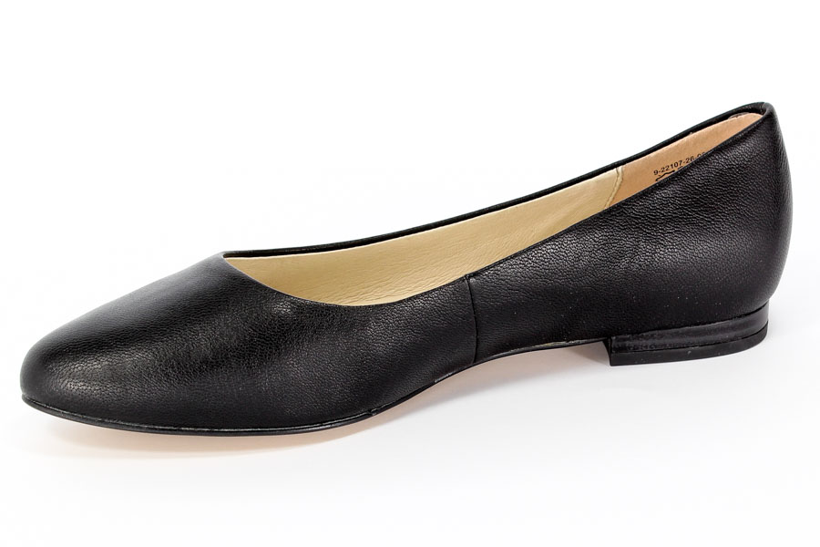 Baleriny Caprice 9-22107-26 Black Nappa