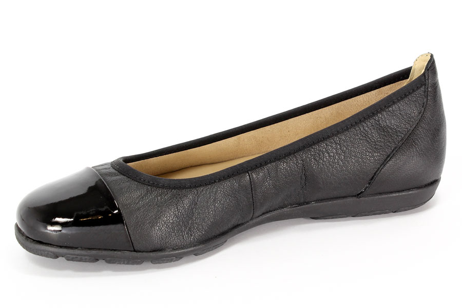 Baleriny Caprice 9-22102-26/025 Blk.Na/Blk.Pat