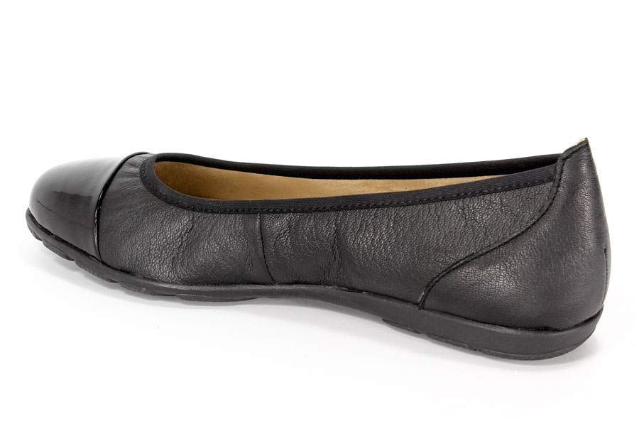 Baleriny Caprice 9-22102-26/025 Blk.Na/Blk.Pat